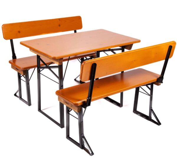 Selkänojallinen penkki 108 cm - Image 5